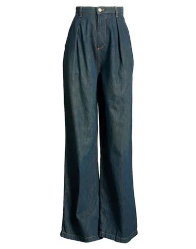 Twinset Woman Jeans Blue Size 25 Cotton