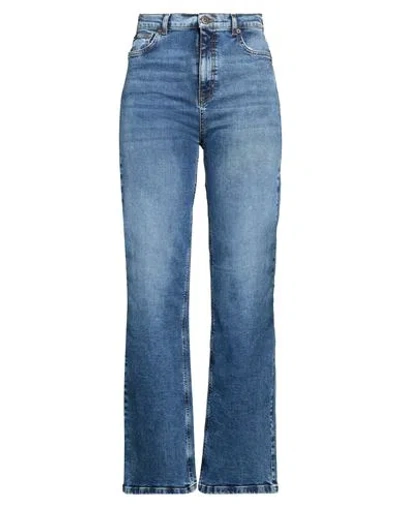 Twinset Woman Jeans Blue Size 25 Cotton, Elastane