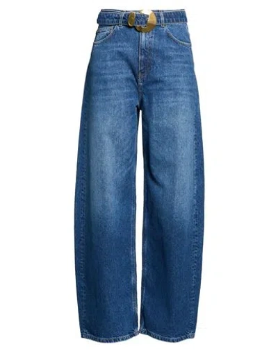 Twinset Woman Jeans Blue Size 26 Cotton