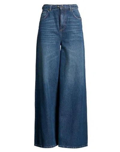 Twinset Woman Jeans Blue Size 27 Cotton