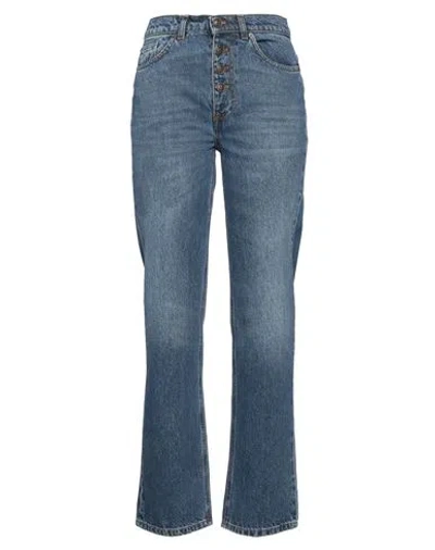 Twinset Woman Jeans Blue Size 27 Cotton