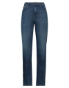 Twinset Woman Jeans Blue Size 25 Cotton, Elastane In Blue