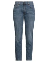 Twinset Woman Jeans Blue Size 30 Cotton, Polyester, Viscose, Elastane In Blue
