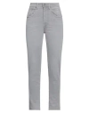 Twinset Woman Denim Pants Grey Size 31 Cotton, Elastane In Grey