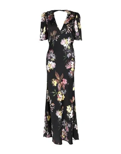Twinset Woman Maxi Dress Black Size 6 Polyester