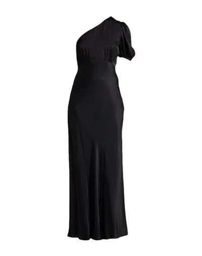 Twinset Woman Maxi Dress Black Size 14 Viscose