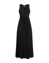 Twinset Woman Maxi Dress Black Size 14 Viscose