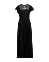 Twinset Woman Maxi Dress Black Size 2 Polyester