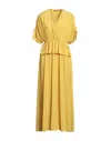 Twinset Short Dresses In Yellow