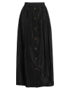 Twinset Woman Maxi Skirt Black Size 14 Polyester In Black