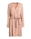 Twinset Woman Midi Dress Blush Size 12 Viscose In Gold
