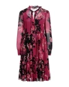 Twinset Woman Midi Dress Mauve Size 12 Viscose In Purple