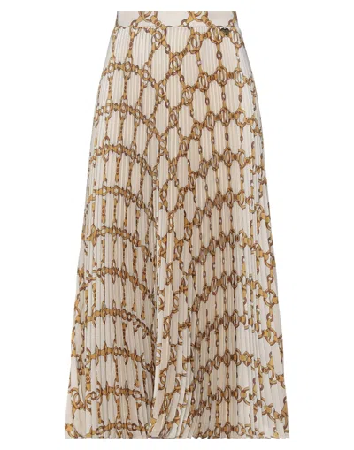 Twinset Midi Skirts In White