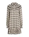 Twinset Short Dresses In Beige