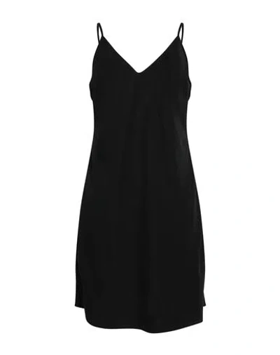 Twinset Woman Mini Dress Black Size 10 Polyester