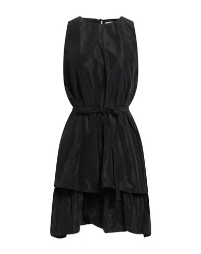 Twinset Woman Mini Dress Black Size 2 Polyester