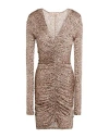 Twinset Woman Mini Dress Blush Size 10 Viscose