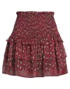 Twinset Mini Skirts In Red