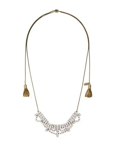 Twinset Woman Necklace Silver Size - Upcycled Metals, Glass In Metallic