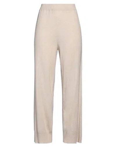 Twinset Pants  Woman Color White In Beige