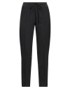 Twinset Woman Pants Black Size 12 Polyester, Wool, Elastane, Acetate, Viscose In Black