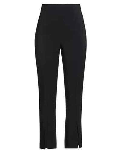 Twinset Woman Pants Black Size 6 Polyester, Elastane
