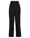 Twinset Woman Pants Black Size M Polyester, Viscose, Elastane In Black