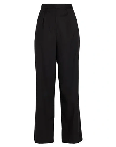 Twinset Woman Pants Black Size M Polyester, Viscose, Elastane