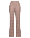 Twinset Woman Pants Brown Size 2 Wool, Polyester, Viscose, Elastane In Brown