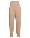 Twinset Woman Pants Camel Size M Wool, Cashmere, Polyester In Brown
