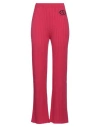 TWINSET TWINSET WOMAN PANTS FUCHSIA SIZE M WOOL, CASHMERE, POLYESTER