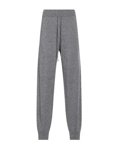 Twinset Woman Pants Grey Size Xxl Wool, Viscose, Polyamide, Cashmere