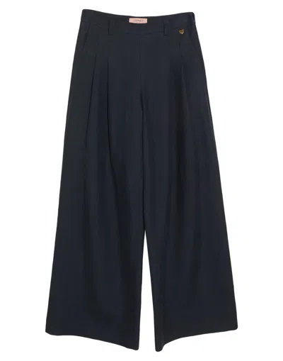 Twinset Pants In Blue
