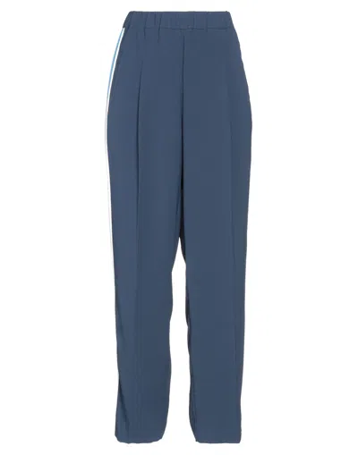 Twinset Pants In Blue