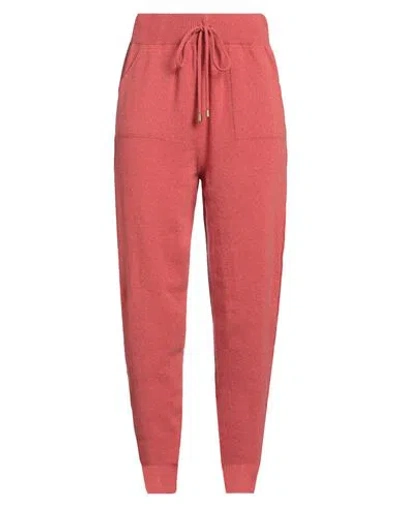 Twinset Woman Pants Salmon Pink Size S Virgin Wool, Cashmere