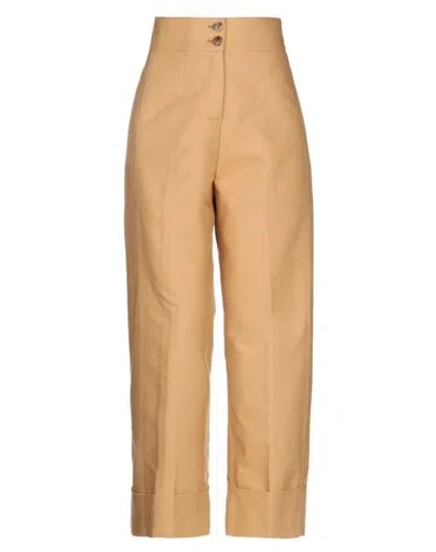 Twinset Casual Pants In Beige