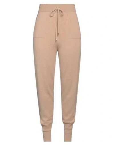 Twinset Woman Pants Sand Size Xs Virgin Wool, Cashmere In Neutral