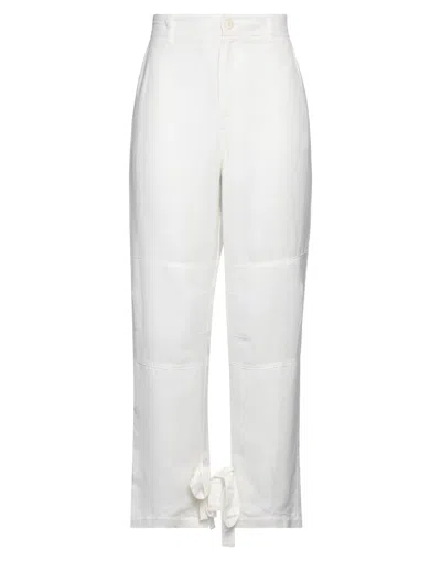 Twinset Pants In White