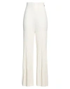 Twinset Woman Pants White Size S Viscose, Polyester