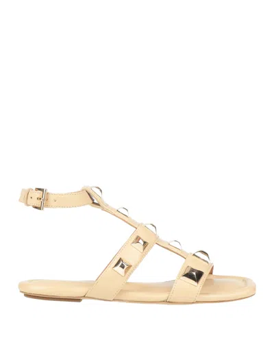 Twinset Sandals In Beige