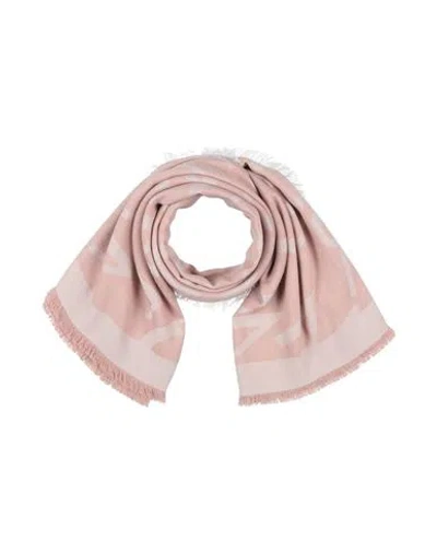 Twinset Woman Scarf Blush Size - Acrylic, Viscose, Polyester, Wool In Pink