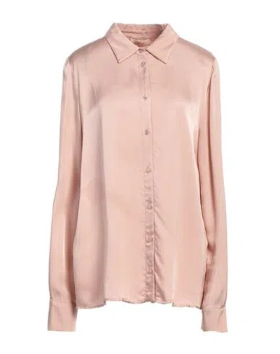 Twinset Woman Shirt Blush Size 14 Viloft In Pink