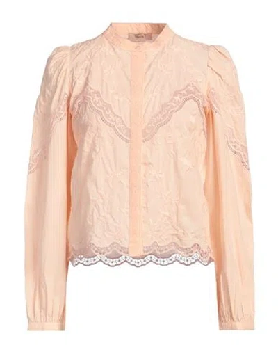 Twinset Long-sleeved Shirt In Pink