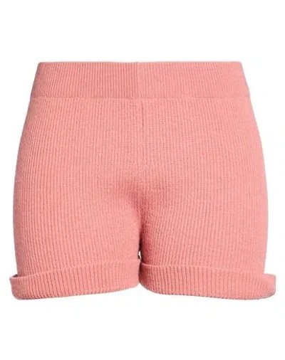 Twinset Woman Shorts & Bermuda Shorts Antique Rose Size Xxl Acrylic, Wool, Alpaca Wool, Polyester In Pink