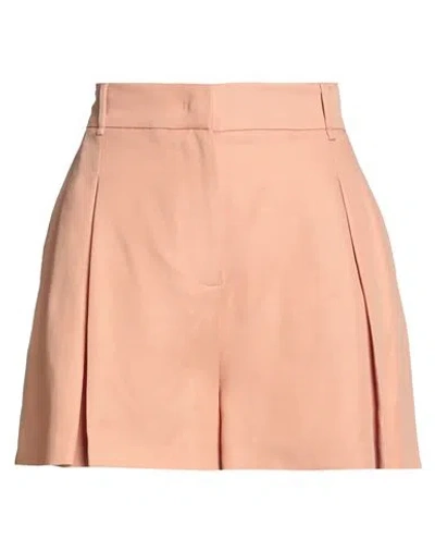 Twinset Woman Shorts & Bermuda Shorts Blush Size 10 Viscose, Linen In Pink