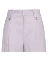 Twinset Woman Shorts & Bermuda Shorts Lilac Size 12 Cotton, Linen In Purple