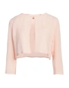 Twinset Woman Shrug Blush Size 4 Viscose In Pink