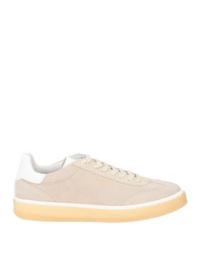 Twinset Woman Sneakers Light Grey Size 6 Cow Leather