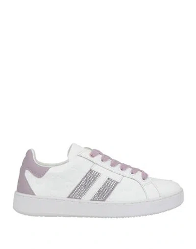 Twinset Woman Sneakers White Size 5 Leather