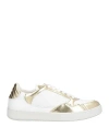 Twinset Woman Sneakers White Size 8 Polyurethane In White